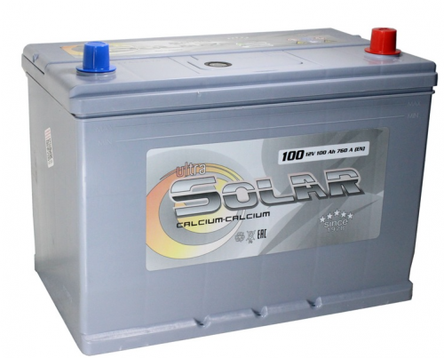 Ultra Solar D31L Аккумулятор, Обратная полярность,12V 100Ah, 306*175*224, 760EN